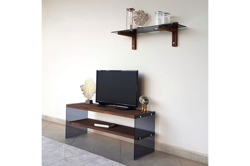 Tomassoni TV-Möbelset 45 cm - Valnöt - Möbler - Tv möbel & mediamöbel - TV-möbelset