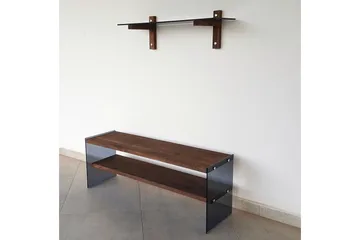 Tomassoni TV-Möbelset 45 cm - Valnöt - Möbler - Tv möbel & mediamöbel - TV-möbelset