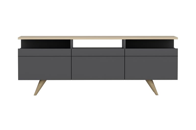 TV-möbelset 35x150 cm - Antracit/Natur - Möbler - Tv möbel & mediamöbel - TV-möbelset