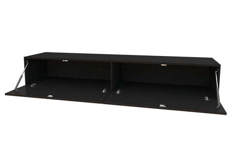 Vasil TV-möbelset 260x40x180 cm - Svart/Grå/Vit - Möbler - Tv möbel & mediamöbel - TV-möbelset