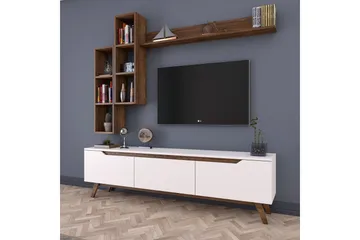 Virkesbo TV-Möbelset 180 cm - Beige - Möbler - Tv möbel & mediamöbel - TV-möbelset