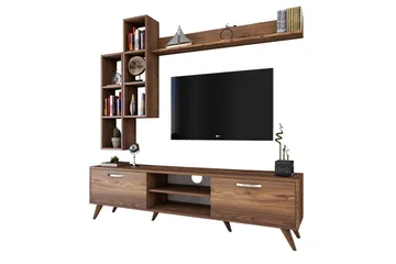 Virkesbo TV-Möbelset 180 cm - Brun - Möbler - Tv möbel & mediamöbel - TV-möbelset