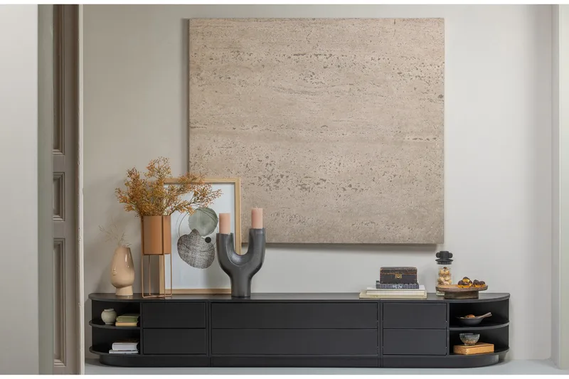 Arteksio Tv-Skåp 100 cm - Svart - Möbler - Tv möbel & mediamöbel - TV skåp