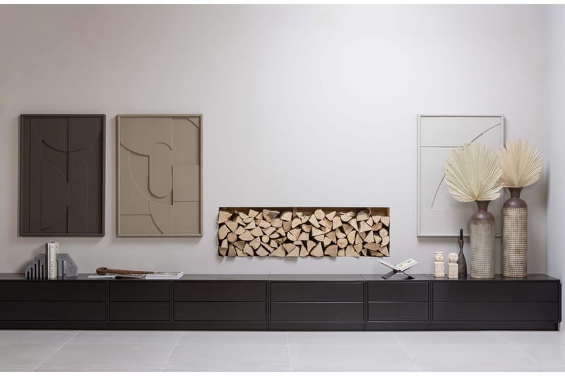 Arteksio Tv-Skåp 100 cm, Svart