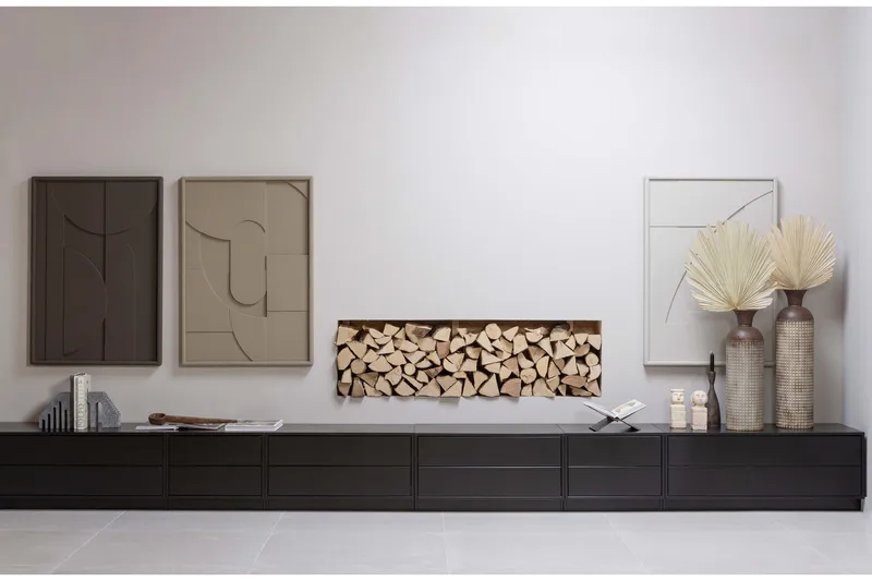 Arteksio Tv-Skåp 50 cm, Svart