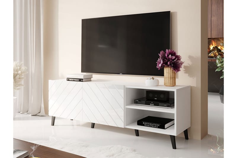 Beto Tv-skåp 150 cm - Vit - Möbler - Tv möbel & mediamöbel - TV skåp