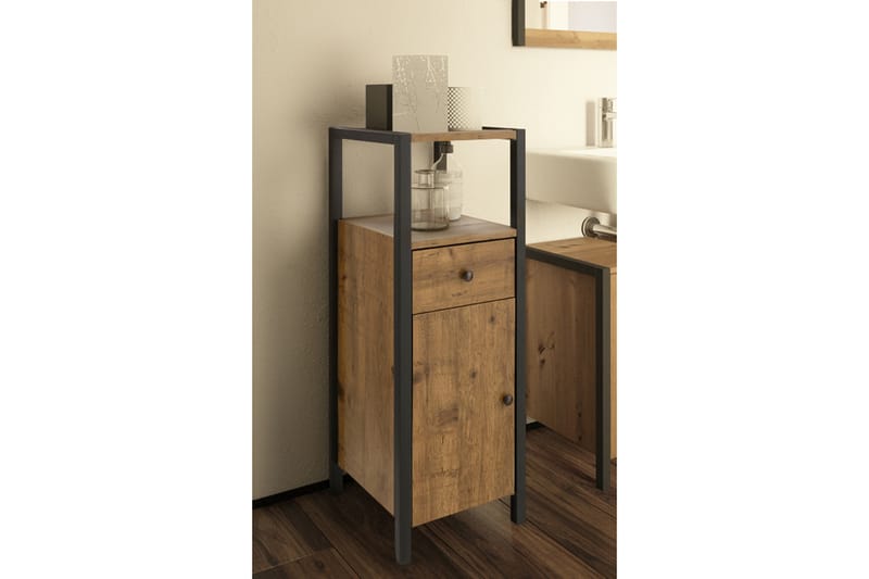 Brayden TV-skåp 33x90 cm - Brun/Svart - Möbler - Tv möbel & mediamöbel - TV skåp