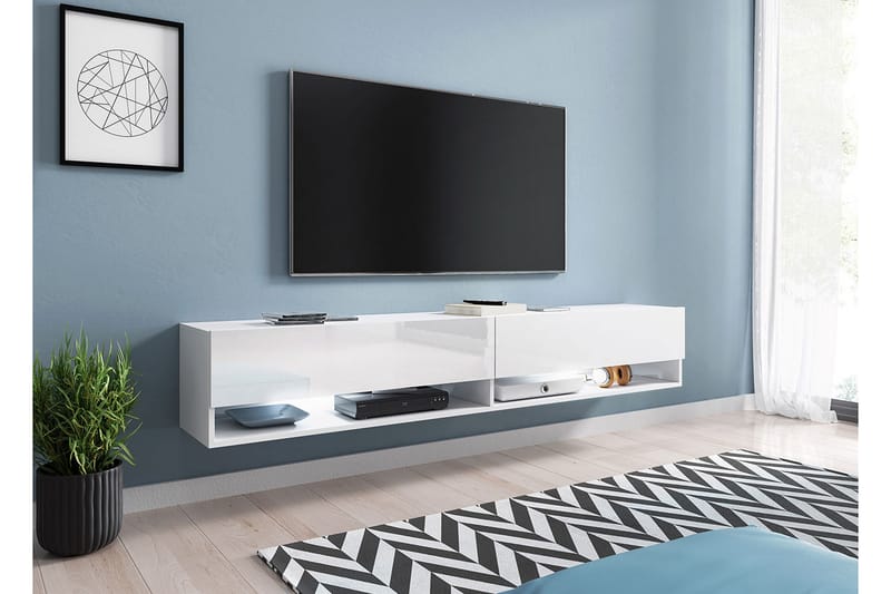 Brya Tv-skåp 180 cm - Vit - Möbler - Tv möbel & mediamöbel - TV skåp