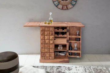 Cluett Barskåp - Trä/natur - Hushåll - Bar & vin - Barmöbler