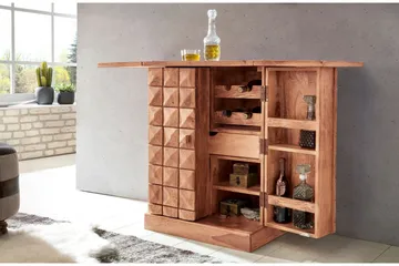 Cluett Barskåp - Trä/natur - Hushåll - Bar & vin - Barmöbler