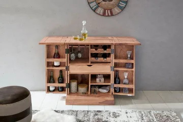 Cluett Barskåp - Trä/natur - Hushåll - Bar & vin - Barmöbler