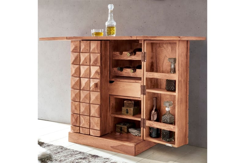 Cluett Barskåp - Trä/natur - Hushåll - Bar & vin - Barmöbler