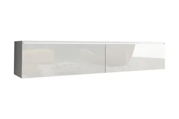 Cuguen TV-bänk 140 cm LED-belysning