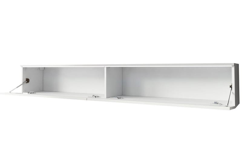 Cuguen Tv-skåp 180 cm Vit LED - Natur - Möbler - Tv möbel & mediamöbel - TV skåp