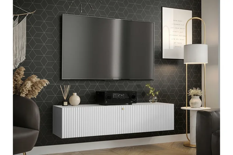 Dunvegan Tv-skåp 150 cm White - Möbler - Tv möbel & mediamöbel - TV skåp
