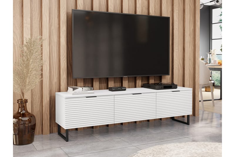 Galbally Tv-skåp 150 cm - Vit - Möbler - Tv möbel & mediamöbel - TV skåp
