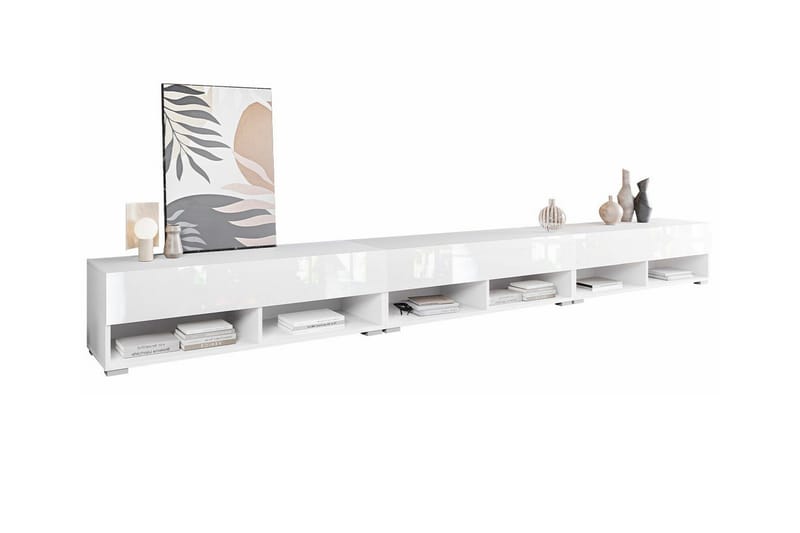 Galbally Tv-skåp 300 cm White, undefined