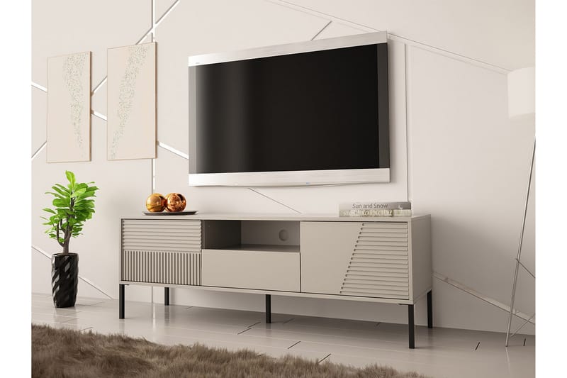 Glenndale Tv-skåp 155 cm - Cashmere - Möbler - Tv möbel & mediamöbel - TV skåp