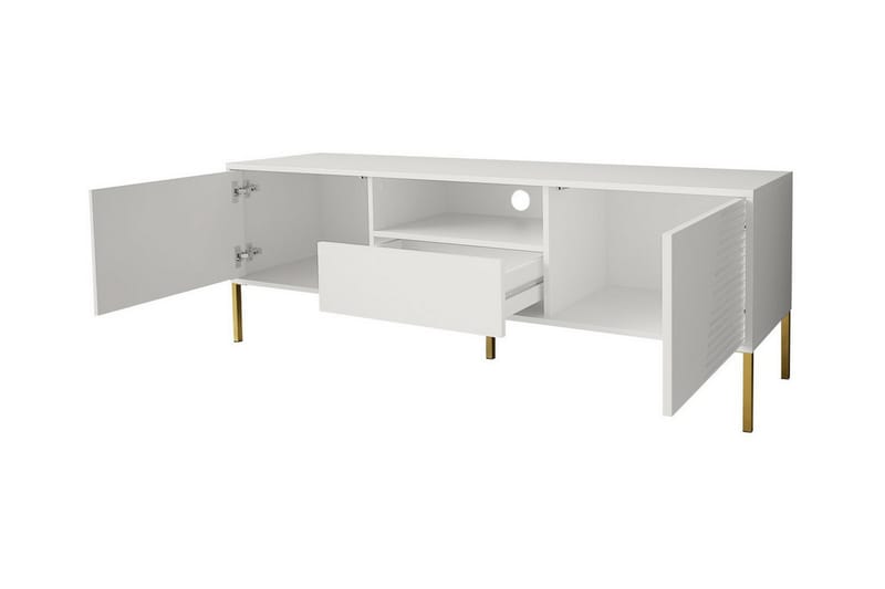 Glenndale Tv-skåp 155 cm - Vit - Möbler - Tv möbel & mediamöbel - TV skåp