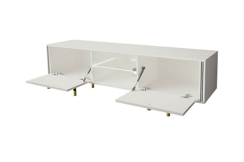 Glenndale Tv-skåp 160 cm - Svart - Möbler - Tv möbel & mediamöbel - TV skåp
