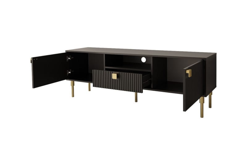 Glenndale Tv-skåp 160 cm - Vit - Möbler - Tv möbel & mediamöbel - TV skåp