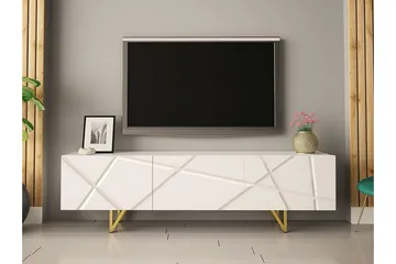 Glenndale Tv-skåp 180 cm Concept 55 White - Möbler - Tv möbel & mediamöbel - TV bänk & mediabänk