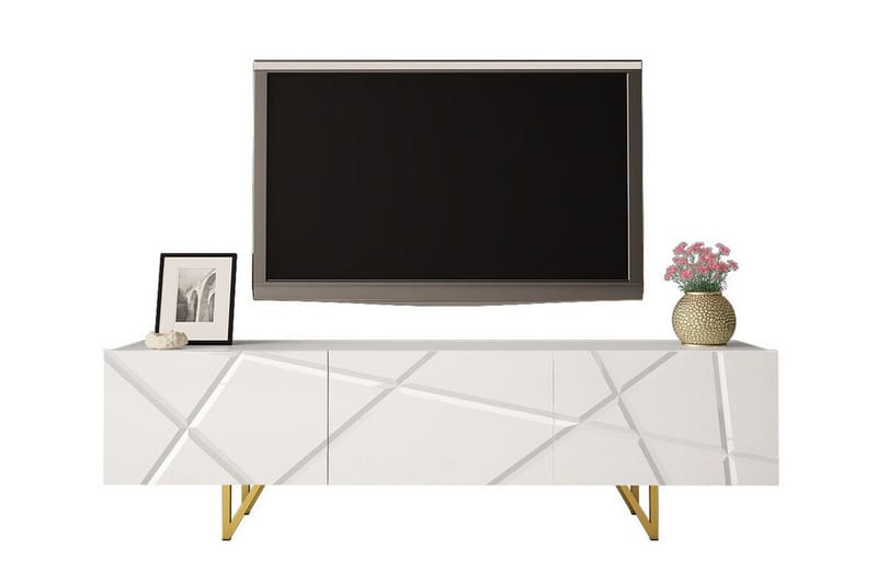 Glenndale Tv-skåp 180 cm Concept 55 White - Möbler - Tv möbel & mediamöbel - TV skåp