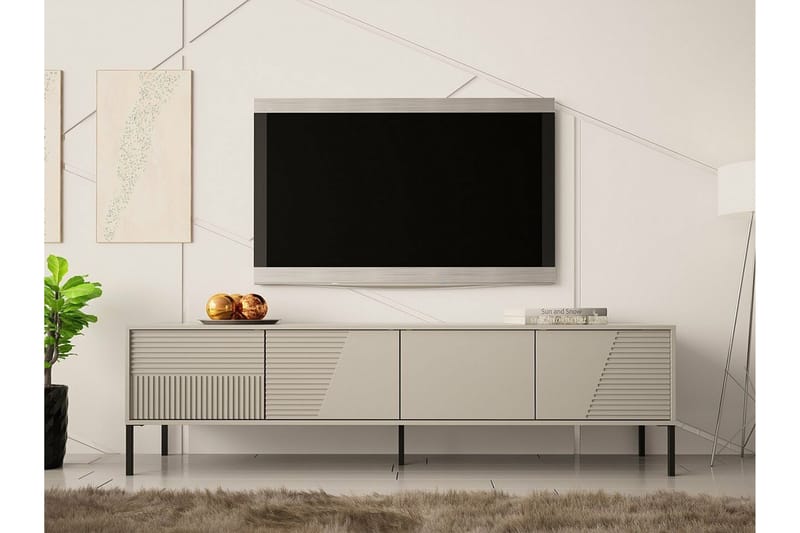 Glenndale Tv-skåp 190 cm - Cashmere - Möbler - Tv möbel & mediamöbel - TV skåp