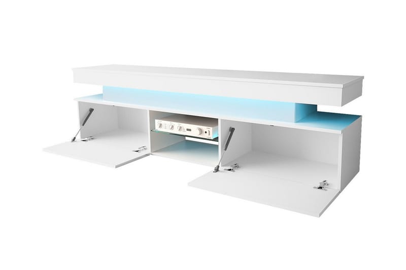 Glenndale Tv-skåp 190 cm - Svart - Möbler - Tv möbel & mediamöbel - TV skåp