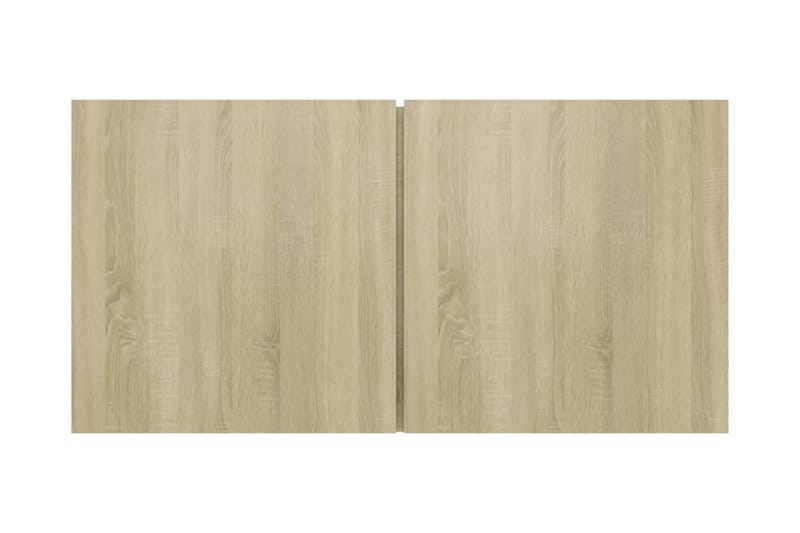 Hängande TV-skåp 2 st sonoma-ek 60x30x30 cm - Brun - Möbler - Tv möbel & mediamöbel - TV skåp