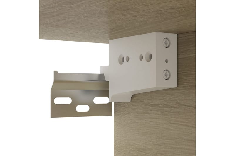 Hängande TV-skåp 2 st sonoma-ek 60x30x30 cm - Brun - Möbler - Tv möbel & mediamöbel - TV skåp