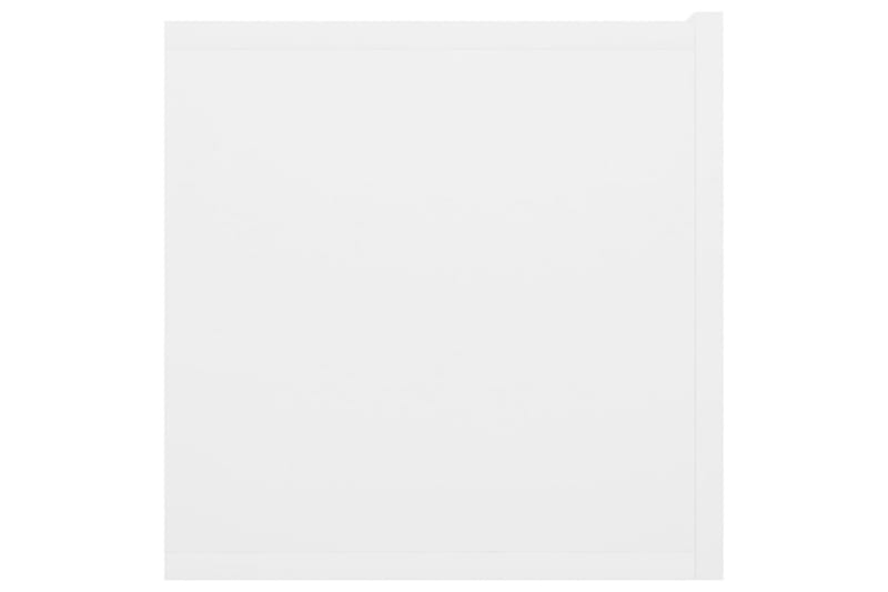 Hängande TV-skåp 2 st vit 60x30x30 cm - Vit - Möbler - Tv möbel & mediamöbel - TV skåp
