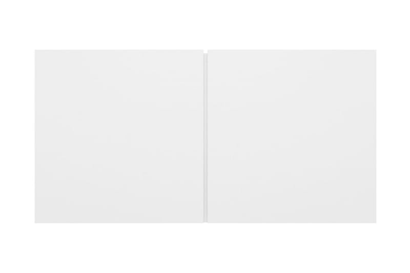 Hängande TV-skåp 2 st vit 60x30x30 cm - Vit - Möbler - Tv möbel & mediamöbel - TV skåp
