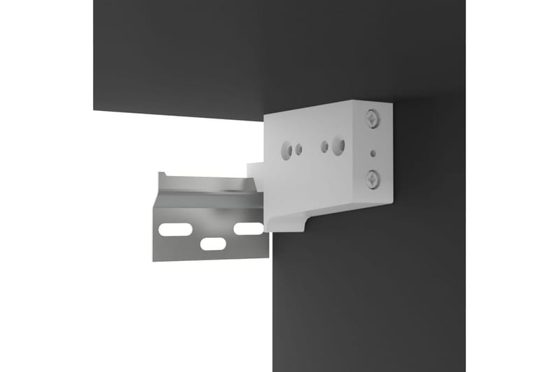 Hängande TV-skåp 3 st svart 60x30x30 cm - Svart - Möbler - Tv möbel & mediamöbel - TV skåp