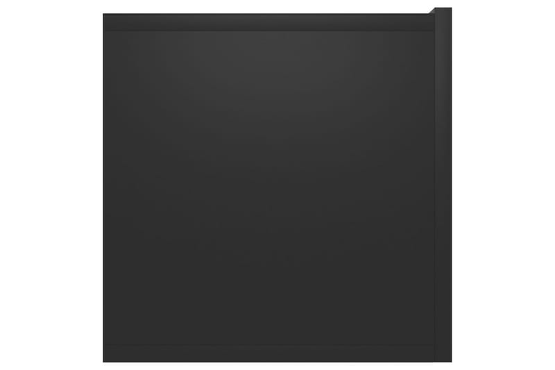 Hängande TV-skåp 3 st svart 60x30x30 cm - Svart - Möbler - Tv möbel & mediamöbel - TV skåp