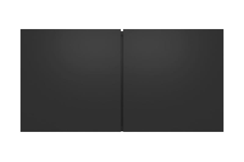 Hängande TV-skåp 3 st svart 60x30x30 cm - Svart - Möbler - Tv möbel & mediamöbel - TV skåp