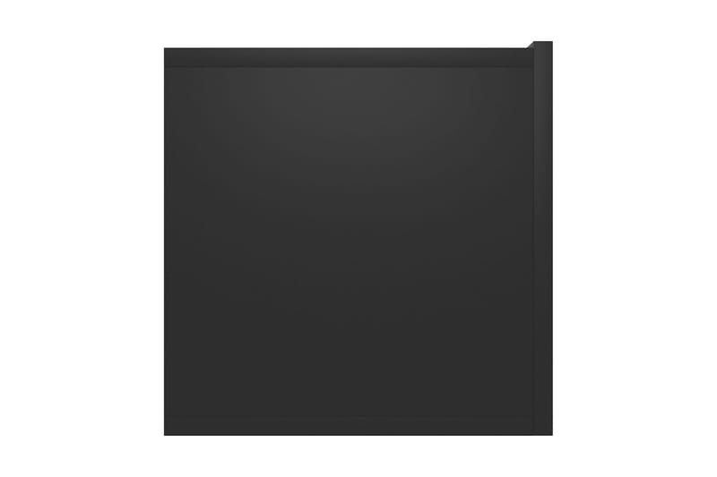Hängande TV-skåp svart 60x30x30 cm - Svart - TV skåp