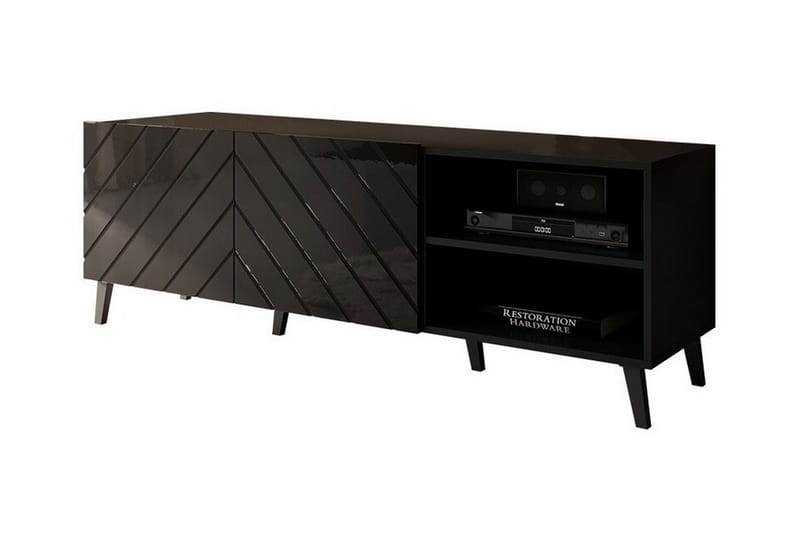 Juniskär Tv-skåp 150 cm - Svart - Möbler - Tv möbel & mediamöbel - TV skåp