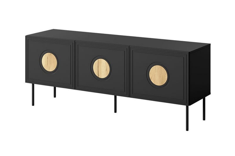 Juniskär Tv-skåp 151 cm - Svart - Möbler - Tv möbel & mediamöbel - TV skåp