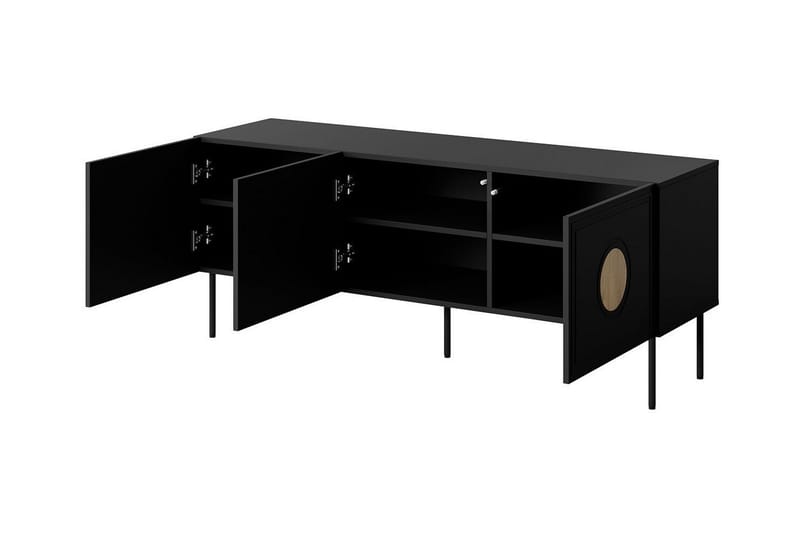 Juniskär Tv-skåp 151 cm - Svart - Möbler - Tv möbel & mediamöbel - TV skåp