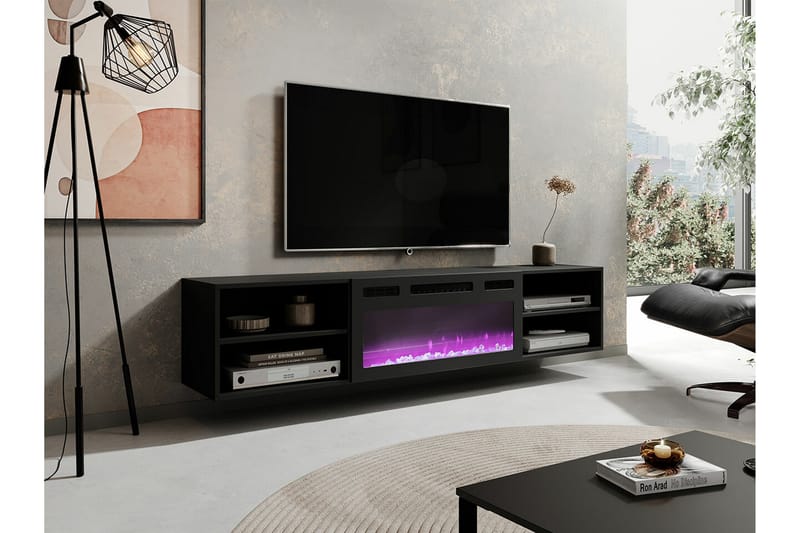 Juniskär Tv-skåp 180 cm - Svart - Möbler - Tv möbel & mediamöbel - TV skåp