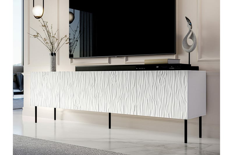 Juniskär Tv-skåp 190 cm - Vit - Möbler - Tv möbel & mediamöbel - TV skåp