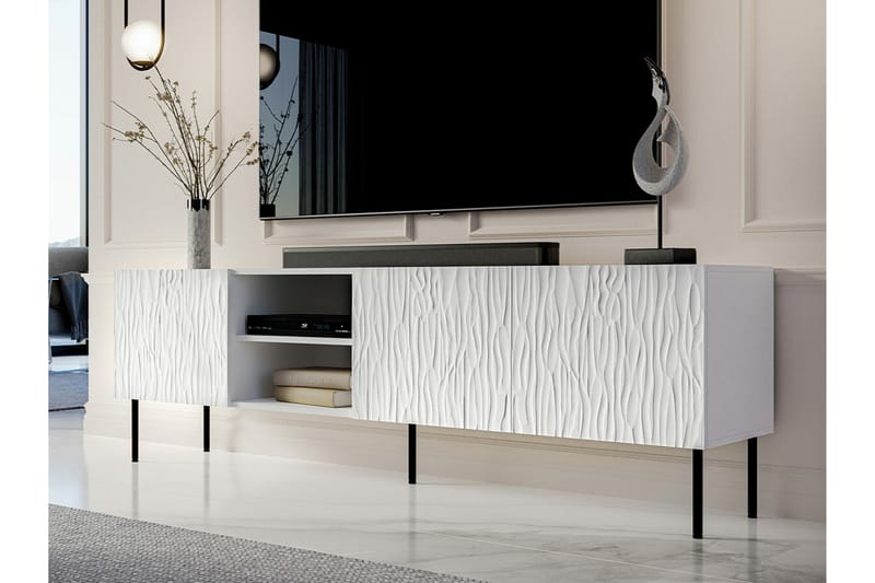 Juniskär Tv-skåp 190 cm - Vit - Möbler - Tv möbel & mediamöbel - TV skåp