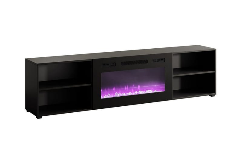 Juniskär Tv-skåp 200 cm, Svart