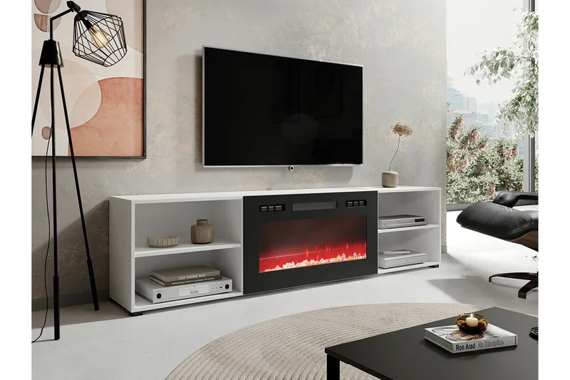 Juniskär Tv-skåp 200 cm - Vit - Möbler - Tv möbel & mediamöbel - TV skåp