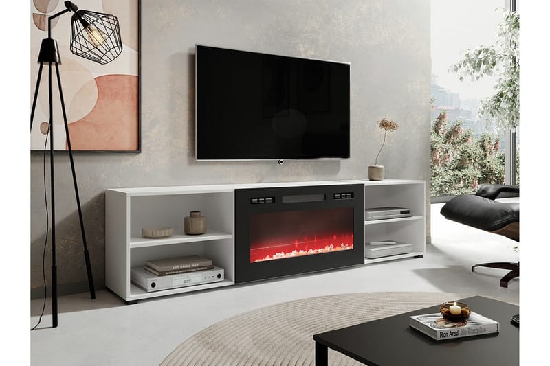 Juniskär Tv-skåp 200 cm - Vit - Möbler - Tv möbel & mediamöbel - TV skåp