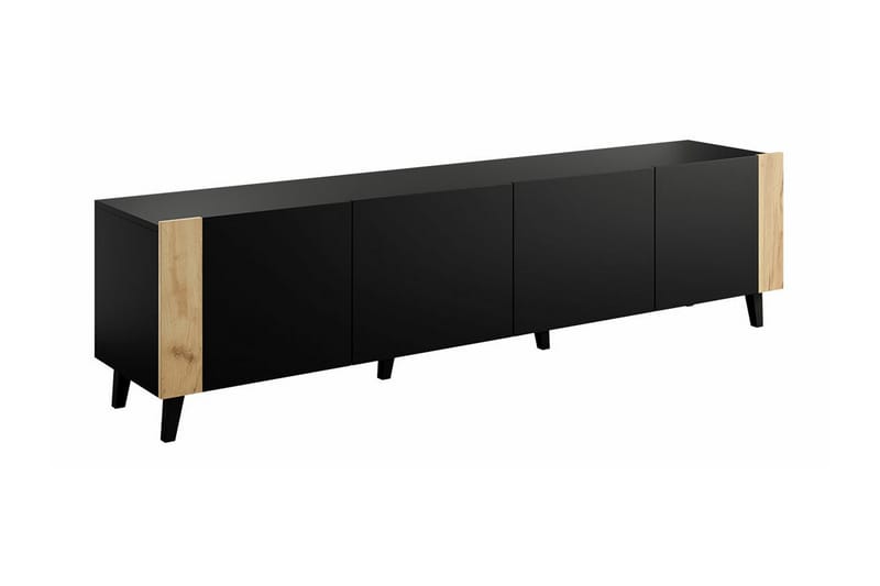 Juniskär Tv-skåp 201 cm - Svart - Möbler - Tv möbel & mediamöbel - TV skåp