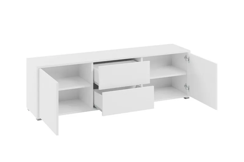 Kintore Tv-skåp 141 cm White - Möbler - Tv möbel & mediamöbel - TV skåp