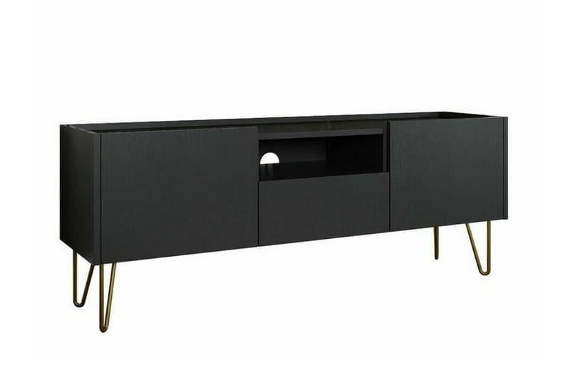 Klinkerville Tv-skåp 144 cm - Grafitgrå - Möbler - Tv möbel & mediamöbel - TV skåp
