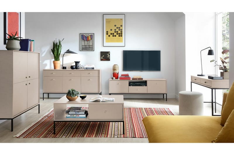 Klinkerville Tv-skåp 154 cm - Svart - Möbler - Tv möbel & mediamöbel - TV skåp